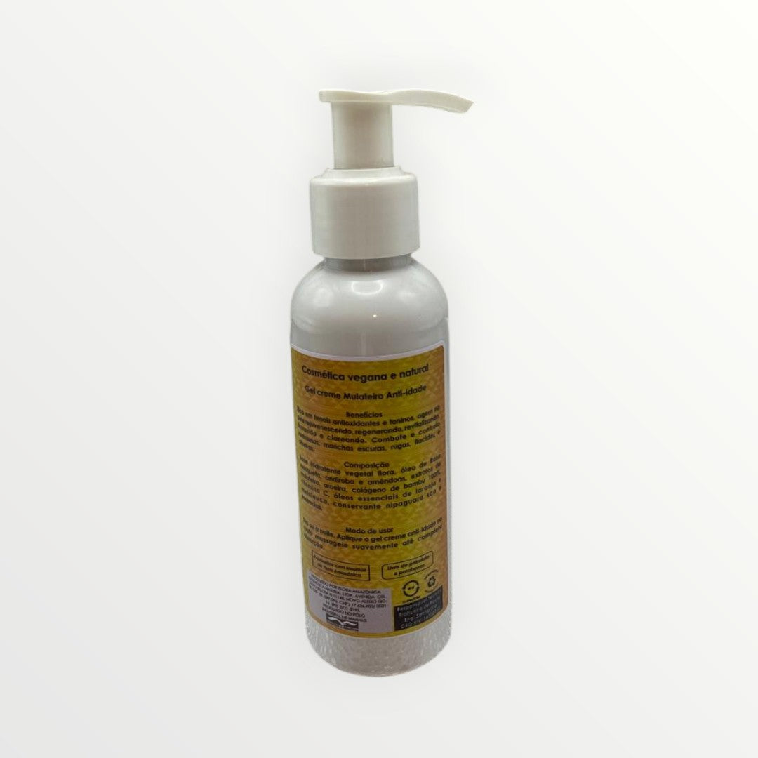 Gel Creme Anti-Idade Mulateiro - ângulo