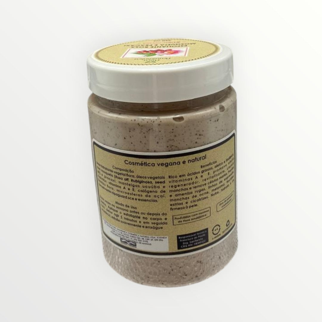 Esfoliante Rosa Mosqueta e Pracaxi - verso