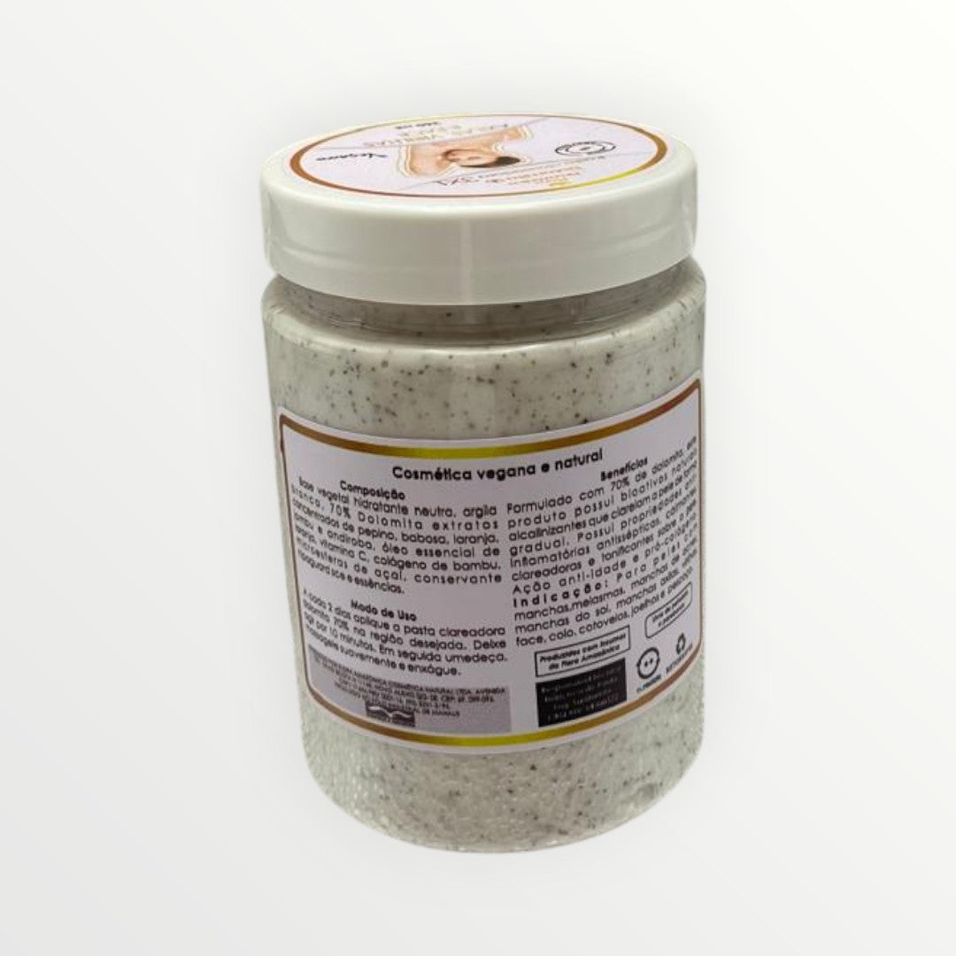 Pasta Clareadora Dolomita - verso